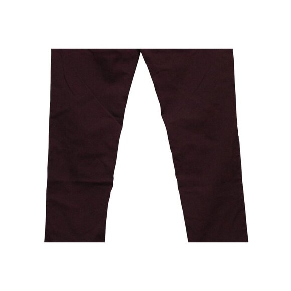 J Jill Boyfriend Jeans Size 10 Purple Stretch Denim Straight Leg Ankle Preppy - Picture 8 of 11